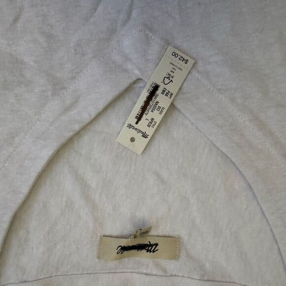 $68 Madewell Relaxed V Neck Tee size L - Picture 3 of 4